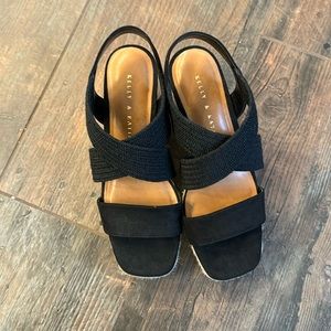 Kelly and Katie wedge sandal